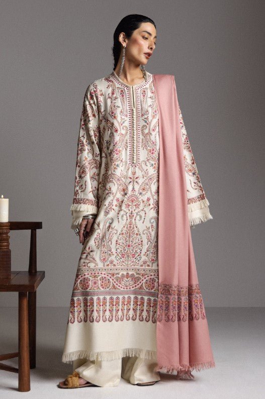 Zara Shahjahan Saraab Winter-PASHM-D4