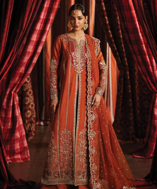 Afrozeh Divani Silk Edit-D04 Aafreen