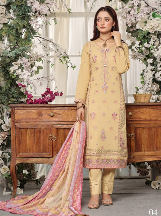 Soghat Naina Emb Lawn-D04