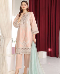 Payal Stitched Emb Fancy Lawn-D04