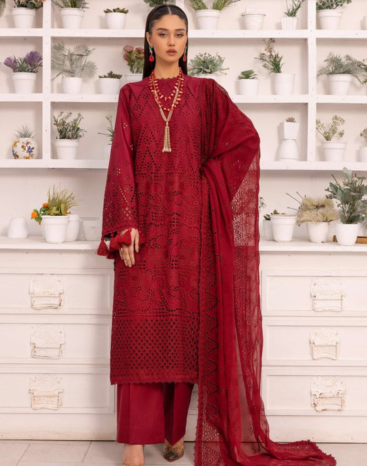 Noor E Chasham Emb Lawn-D04