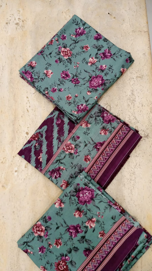 Bin Saeed Signature Prints Lawn-D04