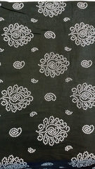 Sahla 02Pcs Printed Black & White-D04
