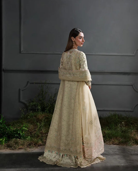 Qalamkar Elirah Formals-MF-04 Ivory Grace