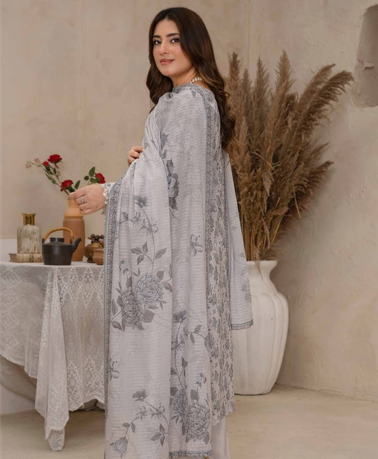 Zara Meer Sweet Florals Lawn-D04