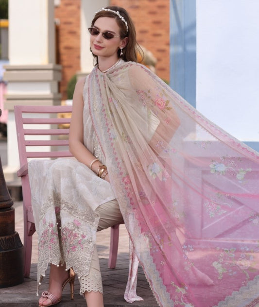 Noor Eid Luxe Chikankari-D04