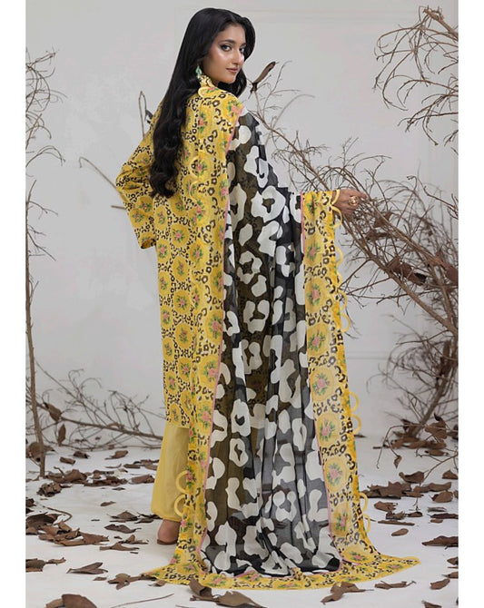 Salina Ready To Wear 03Pcs Cotton-D04