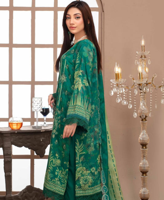 Gull E Rukh Emb Viscose-D04