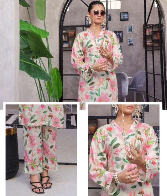 Retro 02pcs RTW Farshi Shalwar Edit-D04