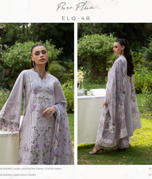 Elaf Luxury Lawn-ELQ-4B