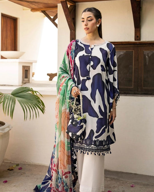 M.Basics Unstitched Lawn-D905B