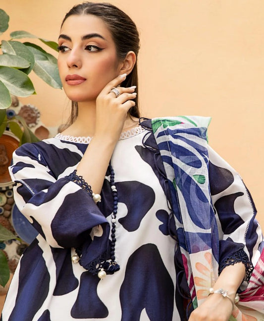 M.Basics Unstitched Lawn-D905B