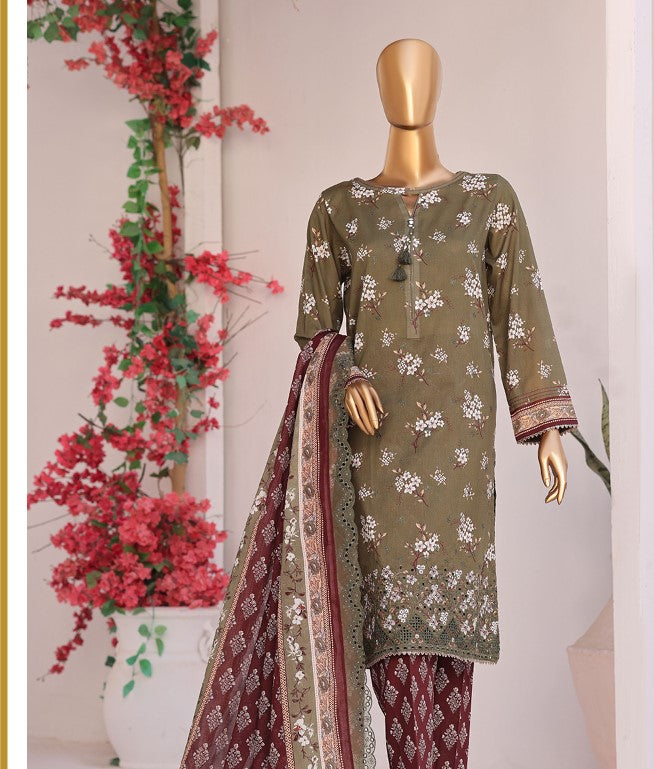 HZ Satranga Emb Lawn-D05