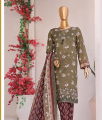 HZ Satranga Emb Lawn-D05