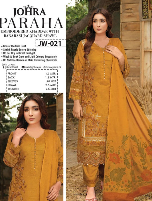 Johra Paraha Emb Khaddar-JW-021