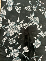 Black & White Printed Lawn-D05