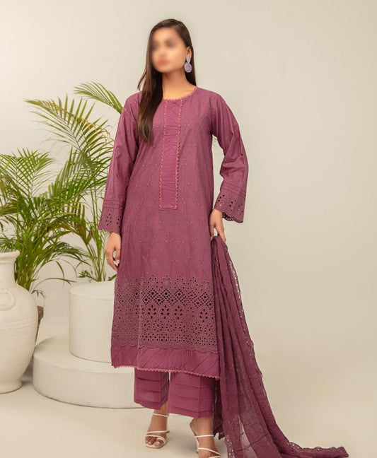 Fantak Chikankari Emb Lawn-D05