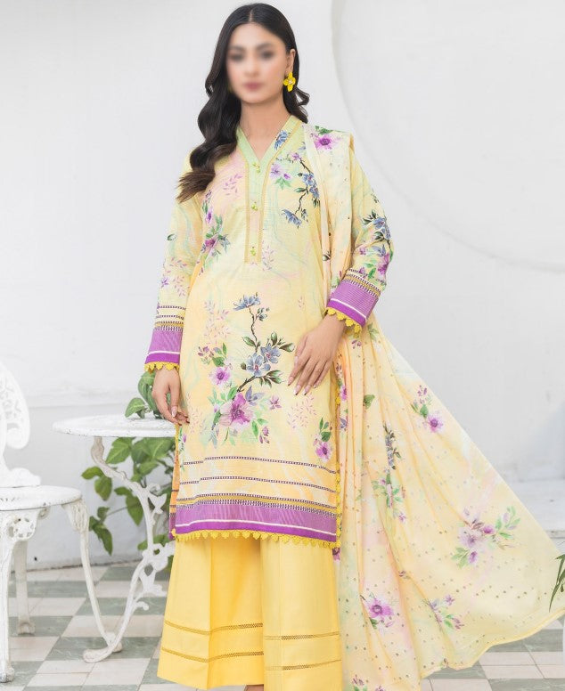 Fantak Silsila Printed Lawn-D05