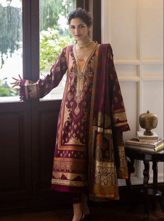 Mushq Seraph Jacquard Lawn-D05