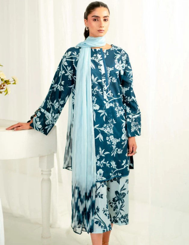 Hum Dum Rang E Bahar Emb Lawn-D05