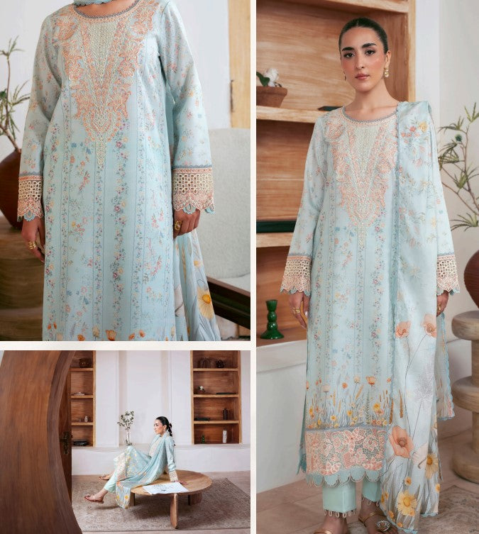 Aabyan Print Luxe Lawn-AP-05