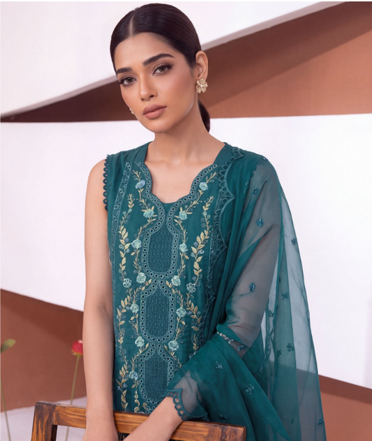 Soghat Nysa Chikankari Cambric-D05
