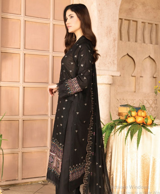 Abisha Shok Aday Emb Lawn-D05