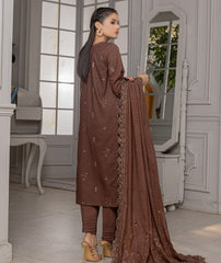 Alara Emb Zari Dhanak -D05