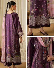 Aabyaan Print Luxe Linen-AK-05