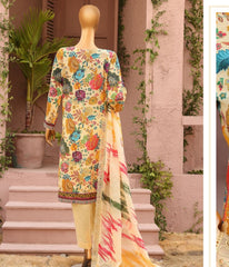 HZ Meenakari Emb Cotton-D05