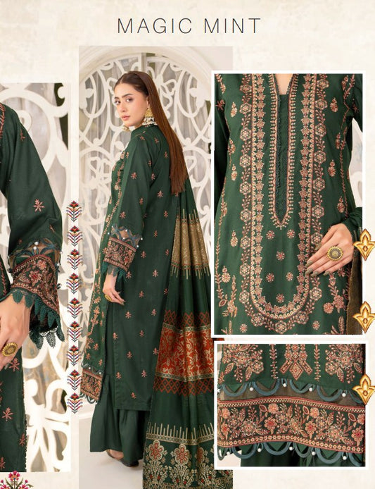 Rangoli Emb Dhanak-D05