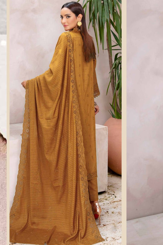 Breeze Emb Peach Slub