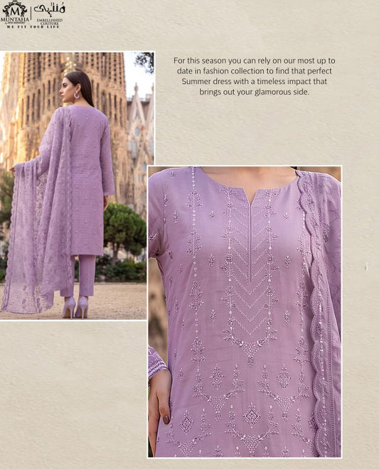 Minha Emb Jacquard Cotton-D05