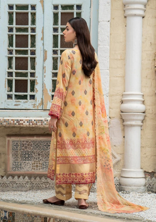 Khuwab Ghar Emb Lawn - Munaf Textile 