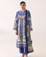 Roheenaz Rosette Lawn-D06A