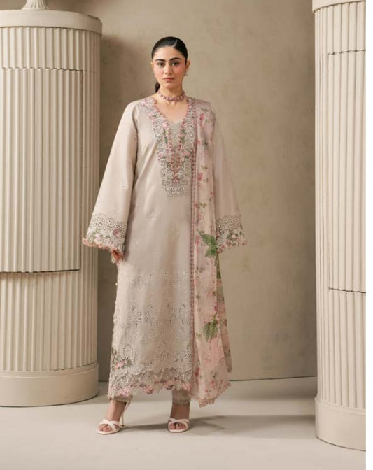 Elaf Ecraft Chikankari Lawn-EHC-6B