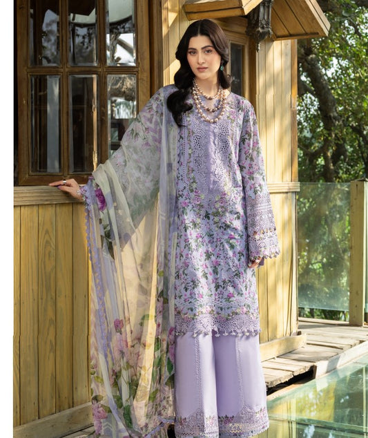 Elaf Chikankari Prints-ERC-6B Iris