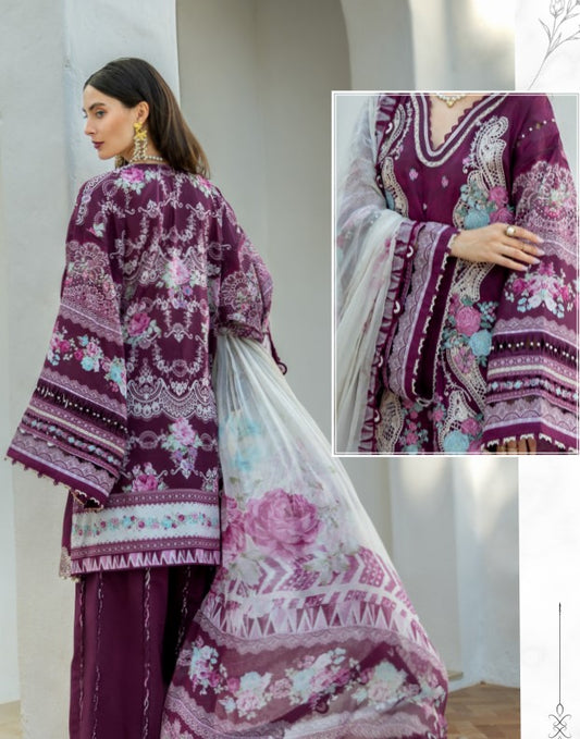 Elaf Signature Emb Lawn-D06B