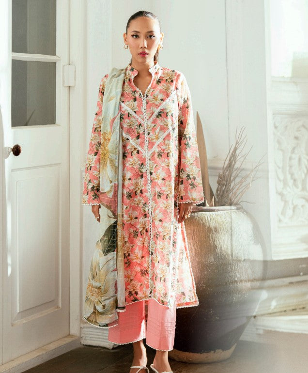 Regalia Stitched Jacquard Cambric-D06