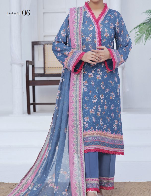 VS Tex Ayesha Alishba Lawn-D06