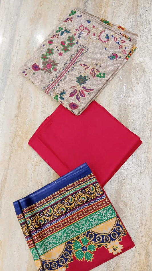 AK Classic Printed Emb Lawn-D06