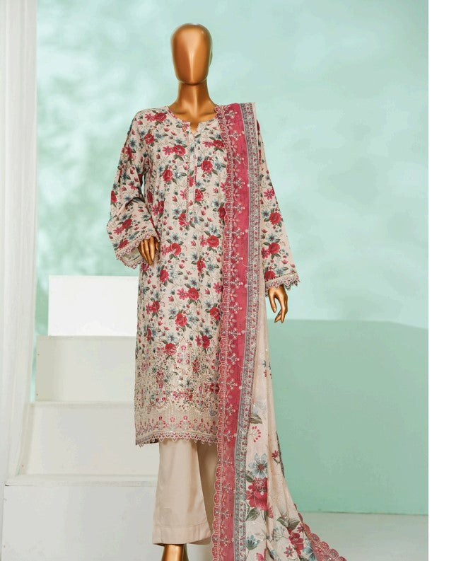 Bin Saeed Ready To Wear Emb Lawn-D06