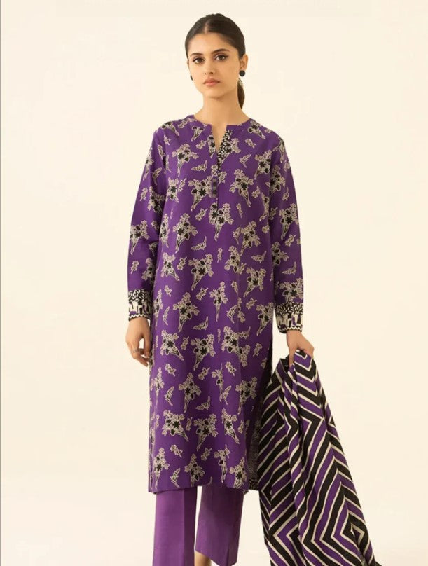 Sapphire Daily Print Lawn-D06