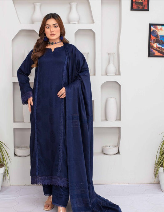 Heer Dhanak Jacquard-D06