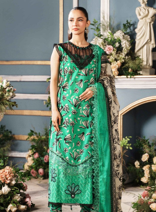 Al Zohaib Cambric Cutwork-D06