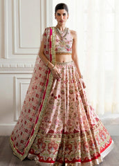 Crimson Wedding-D06 Chinoiserie Lehnga