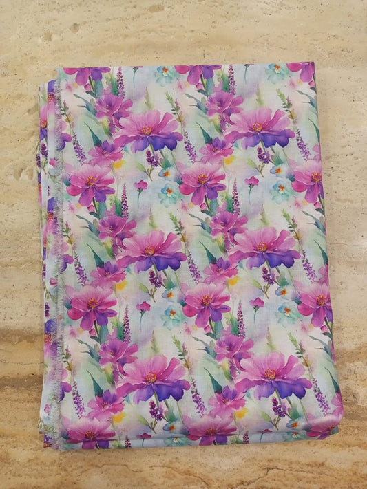 Bin Saeed 02Pcs Printed Lawn-D06