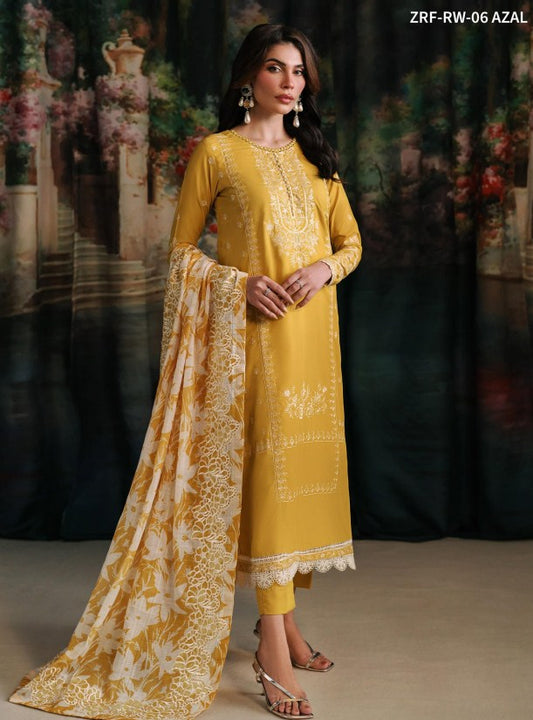 Zarif Raw Silk-D06 Azal