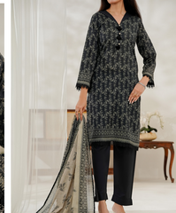 Aizal Ready To Wear 03Pcs Lawn-D643