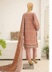 Riwayat Emb Stitched Lawn-D06